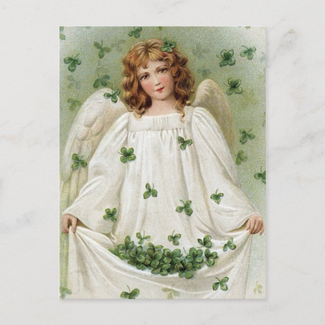 Carte Postale Angel irlandais vintage (Devant)