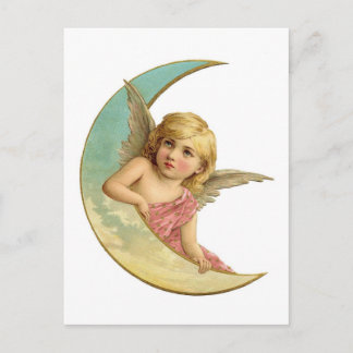 Carte Postale Angel Moon