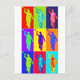 Carte Postale Angel Moroni Pop Art