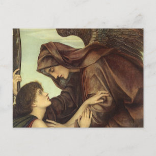 Carte Postale Angel of Death by Evelyn De Morgan