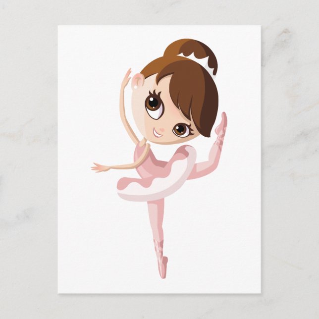 Carte Postale Angelina la Ballerina (Devant)