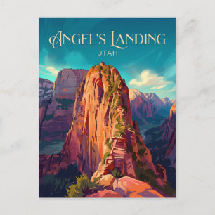 Carte Postale Angel's Landing États-Unis