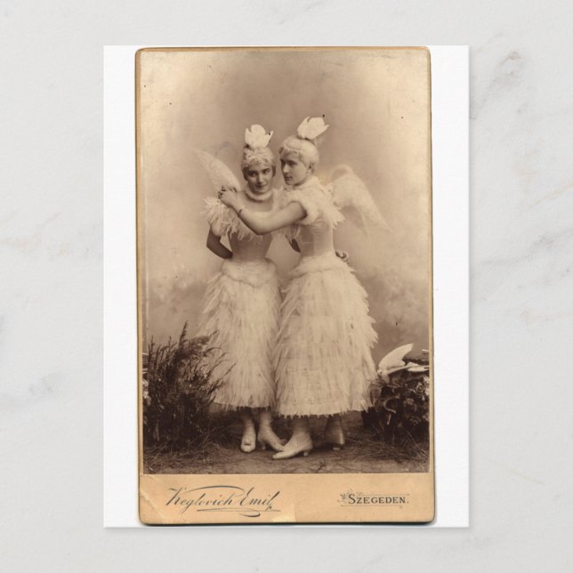 Carte Postale Anges victoriens (Devant)