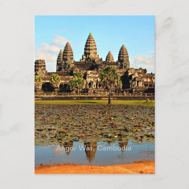 Carte Postale Angkor Vat, Cambodge (Devant)