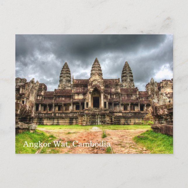 Carte Postale Angkor Wat Cambodge (Devant)