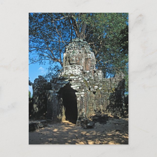 Carte Postale Angkor wat, temple Ta som - Cambodge, Asie (Devant)