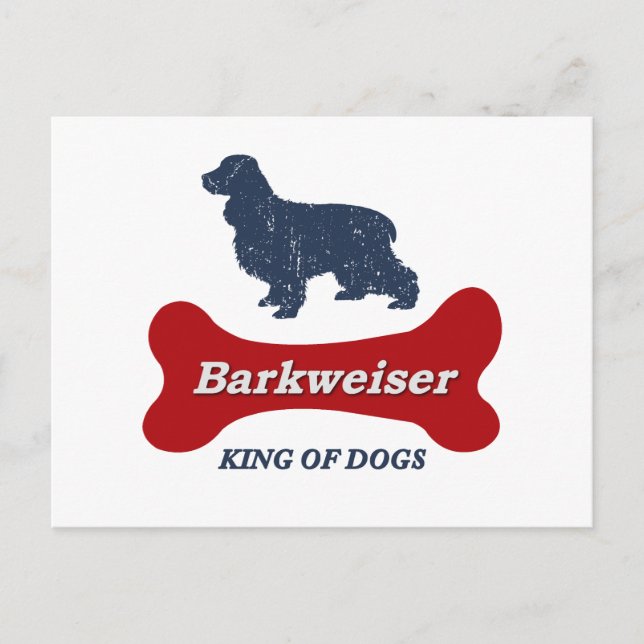 Carte Postale Anglais Cocker Spaniel (Devant)