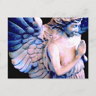 Carte Postale Angle bleu