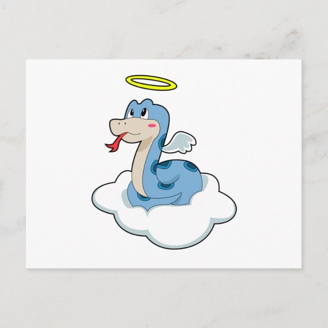 Carte Postale Angle nuage serpent (Devant)