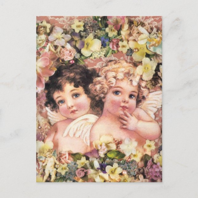 Carte Postale Angles vintages (Devant)
