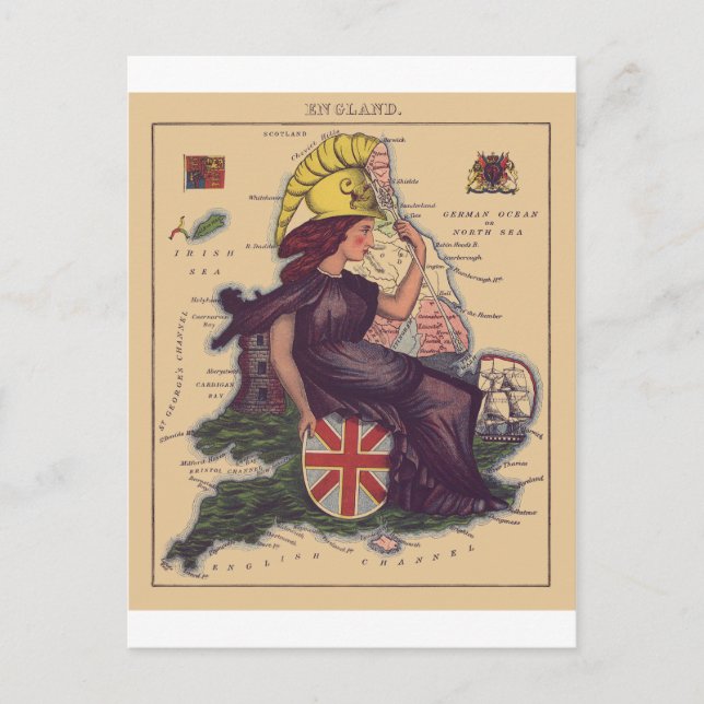 Carte Postale Angleterre (Devant)