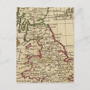 Carte Postale Angleterre, Ecosse, Irlande