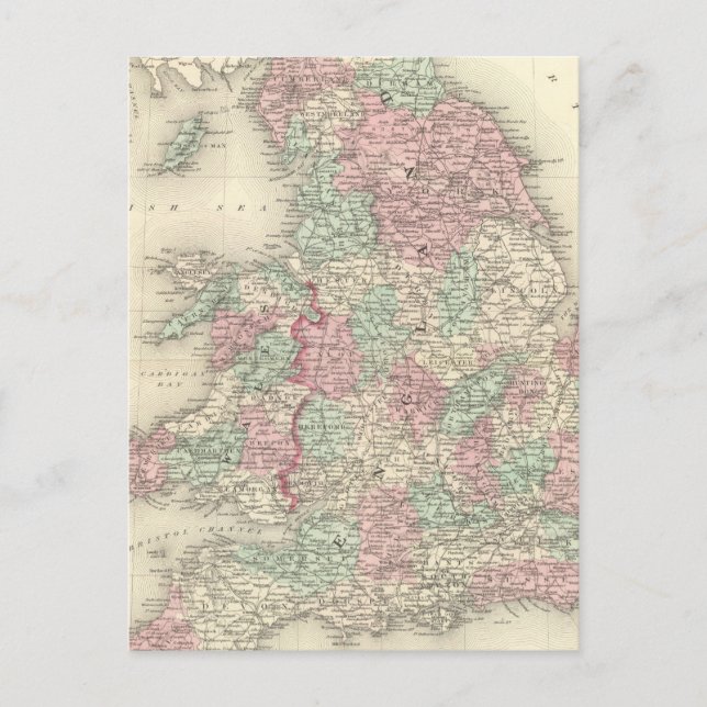 Carte Postale Angleterre et Pays de Galles 5 (Devant)