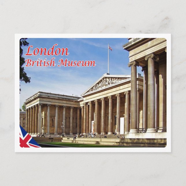 Carte Postale Angleterre - Londres - British Museum (Devant)