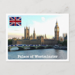 Carte Postale Angleterre - Londres - Palais de Westminster -