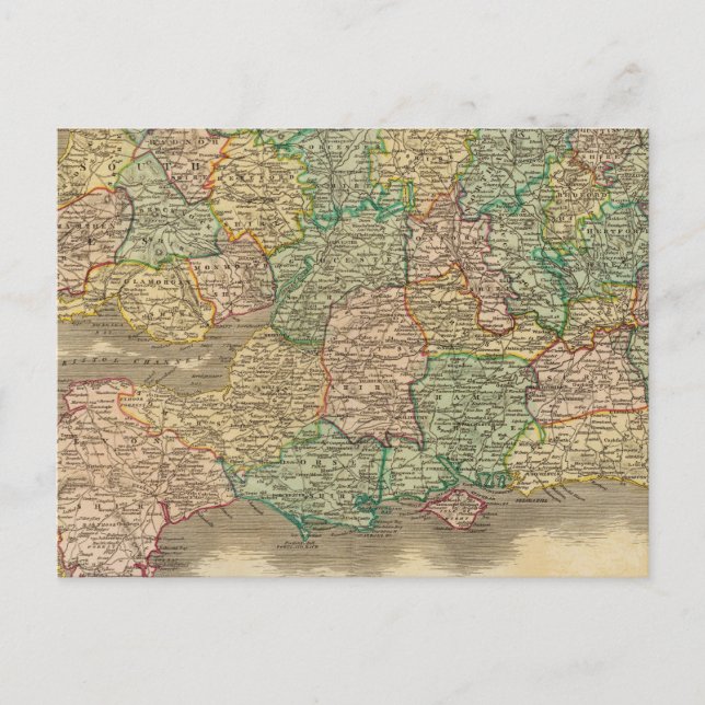 Carte Postale Angleterre, sud (Devant)