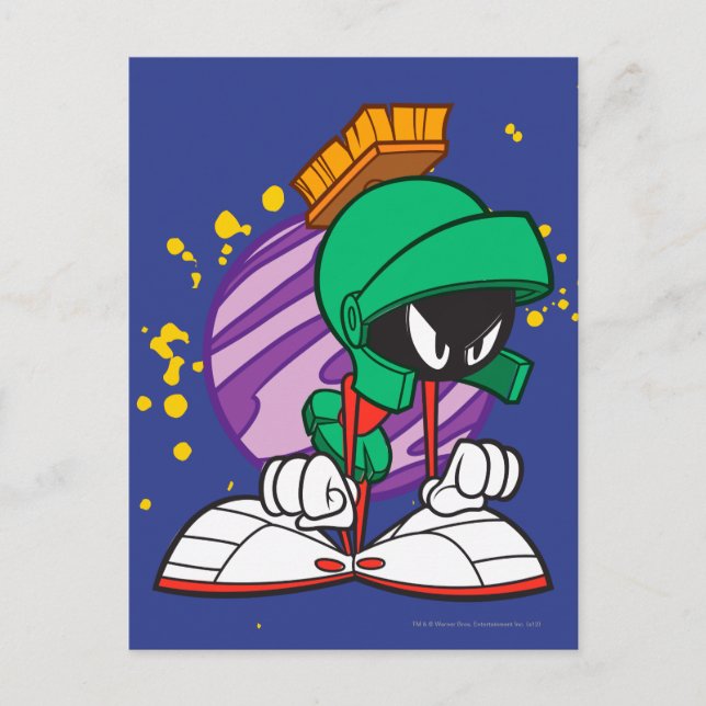 Carte Postale Angry Marvin (Devant)