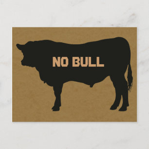Carte postale Angus Bull