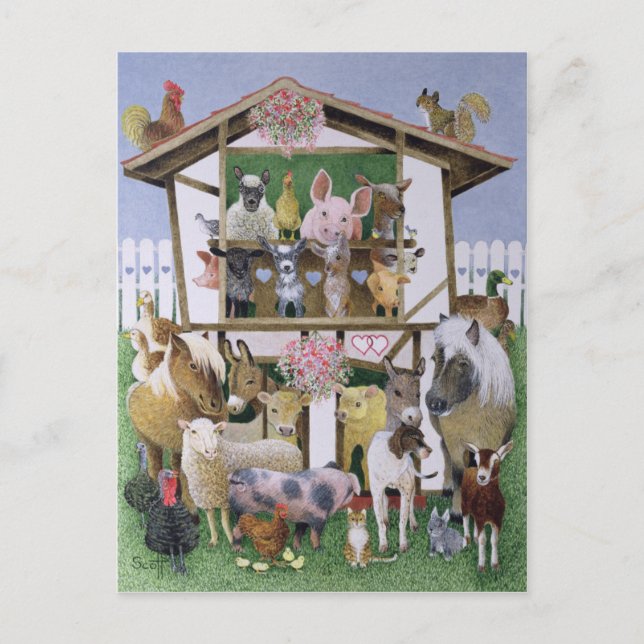 Carte Postale Animal Playhouse (Devant)