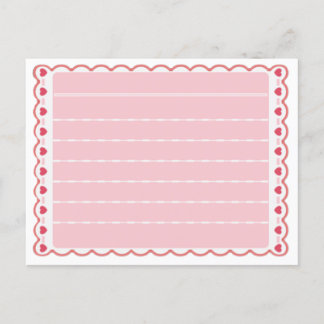 Carte Postale Animal Traversant Nouvelle Feuille Beau Papier Sta