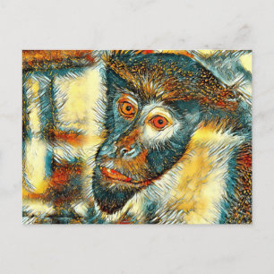 Carte Postale AnimalArt_Singe_002
