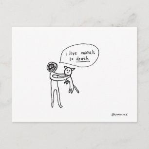 carte postale animaux