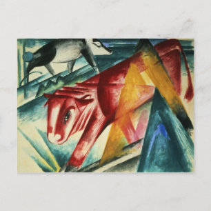 Carte Postale Animaux, 1913