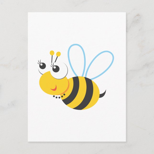 Carte Postale Animaux - Abeille (Devant)