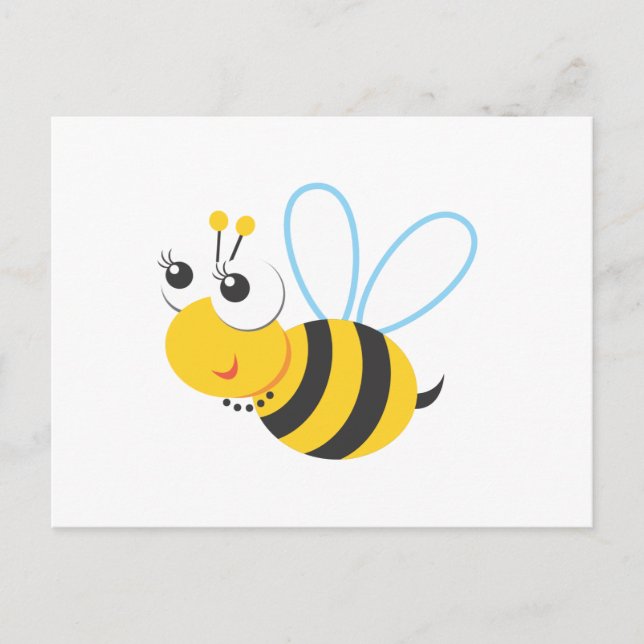 Carte Postale Animaux - Abeille (Devant)