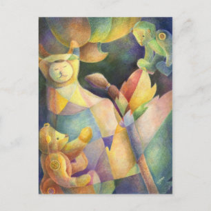 Carte Postale Animaux courbés