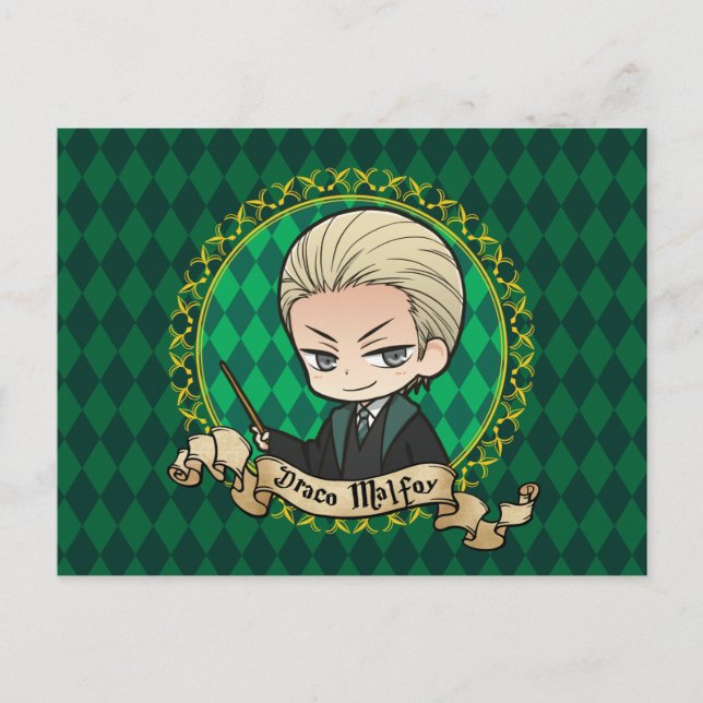 Carte Postale Anime Draco Malfoy (Devant)