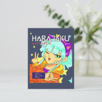 Anime fille harajaku cour manga cru