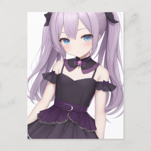 Carte Postale Anime Girl 016