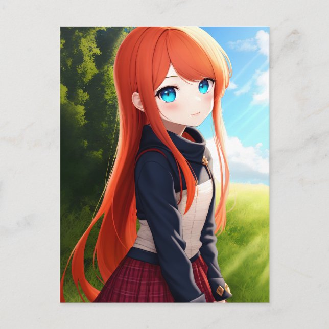 Carte Postale Anime Girl 019 (Devant)