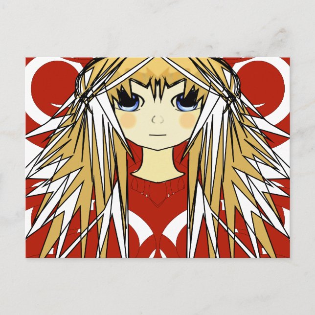 Carte Postale Anime Girls (Devant)