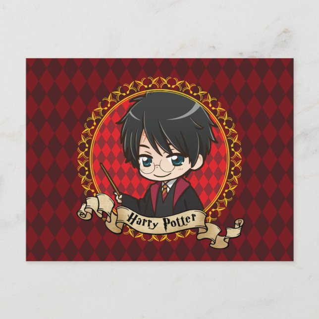 Carte Postale Anime Harry Potter (Devant)