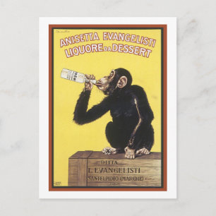 Carte Postale Anisetta Evangelisti