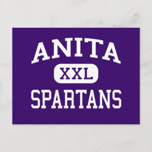 Carte Postale Anita - Spartans - Anita High School - Anita Iowa
