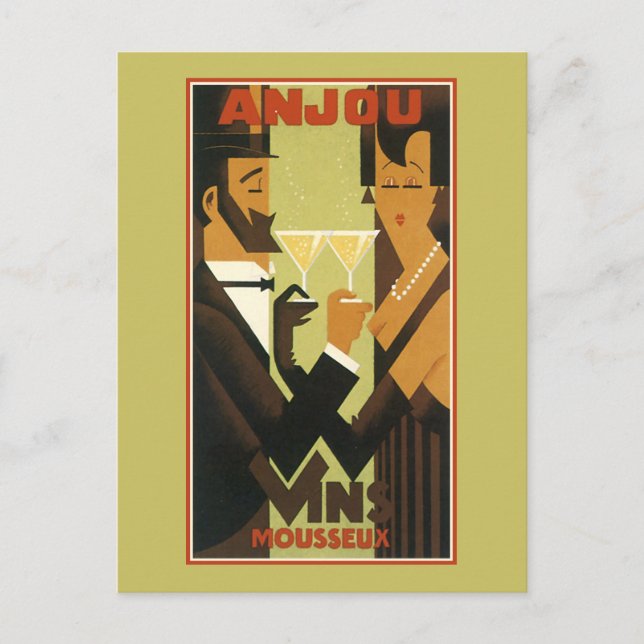 Carte Postale Anjou (Devant)