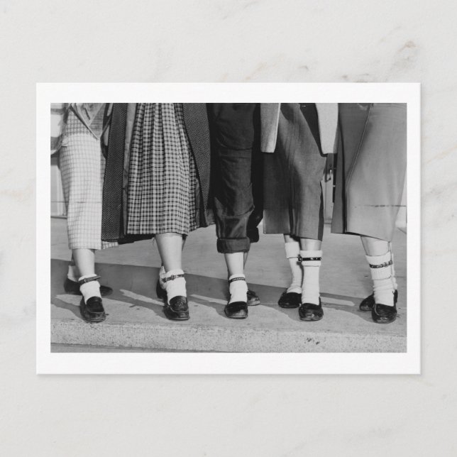 Carte Postale Anklets de collier de chien (Devant)