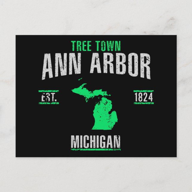 Carte Postale Ann Arbor (Devant)