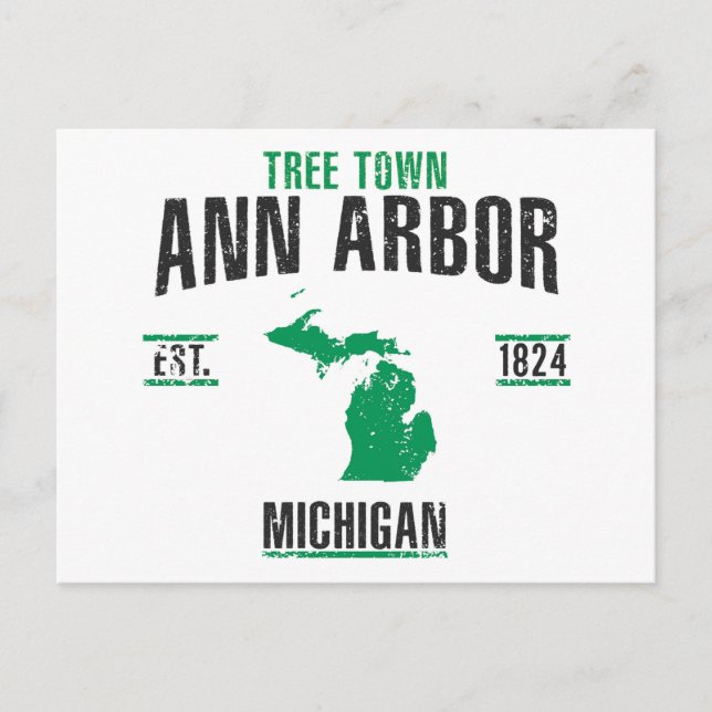 Carte Postale Ann Arbor (Devant)
