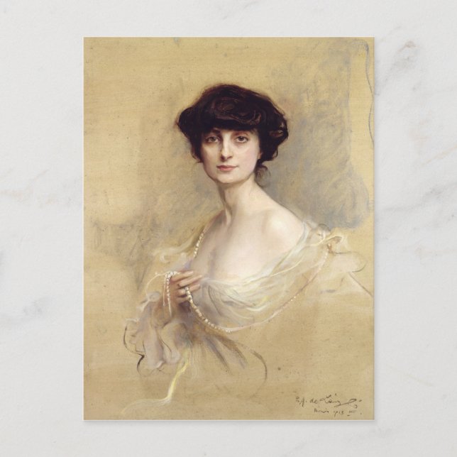 Carte Postale Anna de Noailles 1913 (Devant)