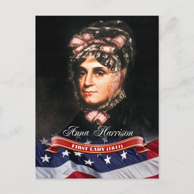 Carte Postale Anna Harrison, Première Dame des États-Unis (Devant)
