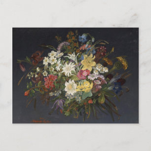 Carte Postale Anna Stainer-Knittel Fleurs alpines Vintages