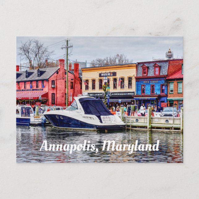 Carte Postale Annapolis Maryland (Devant)