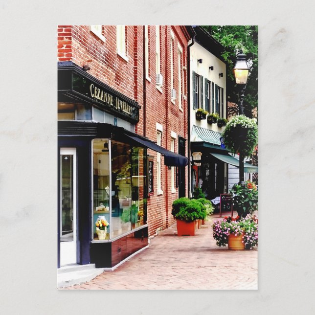 Carte Postale Annapolis MD - Along State Circle (Devant)