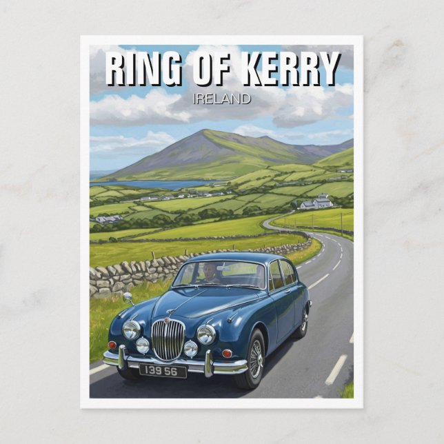 Carte Postale Anneau de Kerry Irlande Travel (Devant)