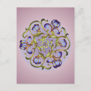 Carte postale anneau d'iris