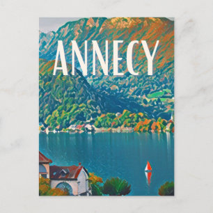 Carte Postale Annecy Photo Vintage 